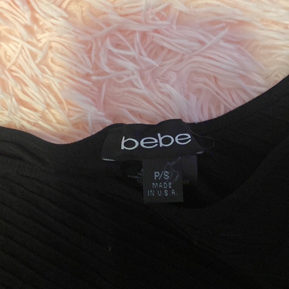 BEBE Black and Pink Dress Size SMALL - Picture 2 of 2